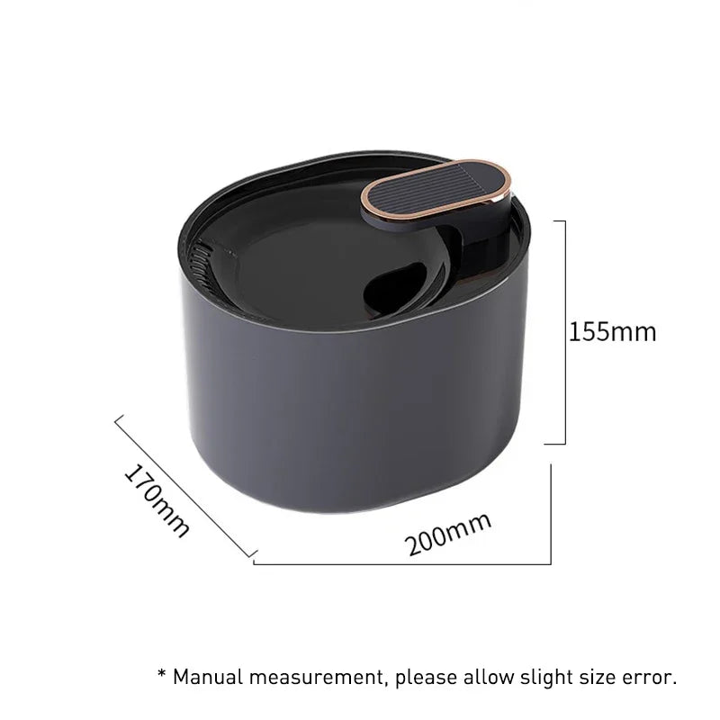 3L Automatic Pet Drinking Fountain with USB for Cats and Dogs - Electric Silent Water Feeder with Filtration System