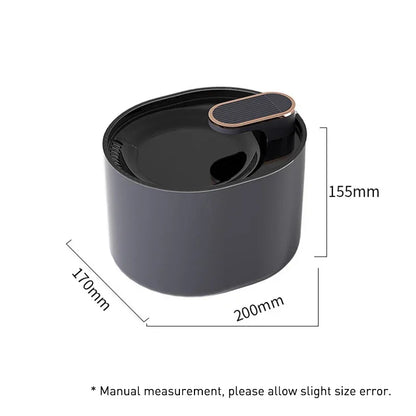 3L Automatic Pet Drinking Fountain with USB for Cats and Dogs - Electric Silent Water Feeder with Filtration System
