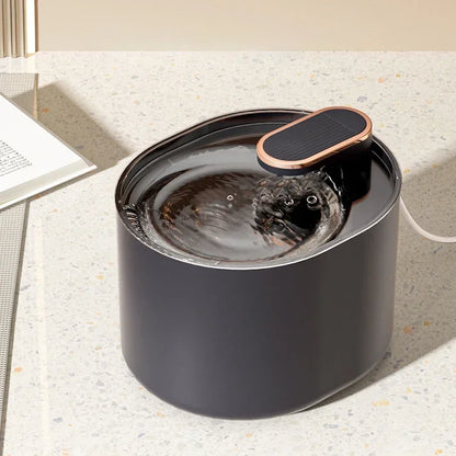 3L Automatic Pet Drinking Fountain with USB for Cats and Dogs - Electric Silent Water Feeder with Filtration System