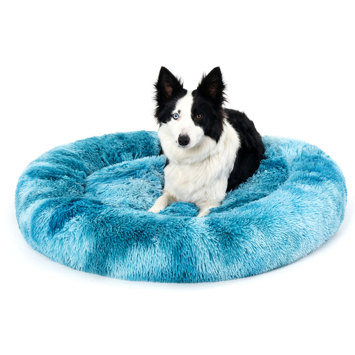 Premium Plush Donut Dog Bed - Warm, Soft, and Washable Pet Cushion for Dogs and Cats - Available in Small and Large Sizes