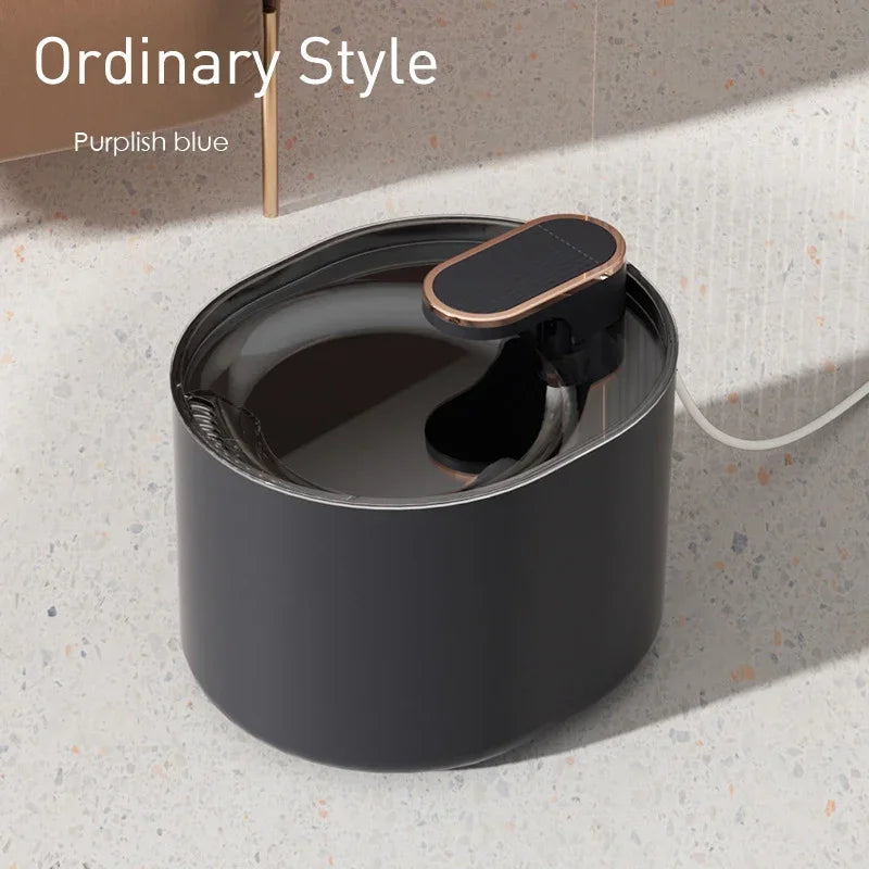 3L Automatic Pet Drinking Fountain with USB for Cats and Dogs - Electric Silent Water Feeder with Filtration System