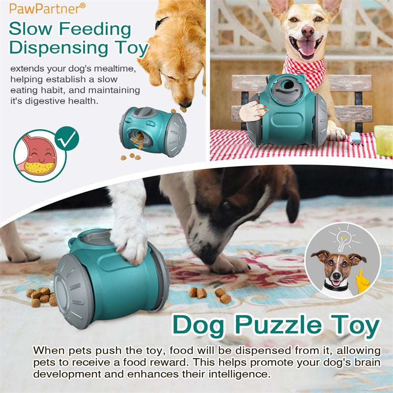 Interactive Dog Tumbler Toys for Enhanced Pet IQ - Slow Feeder and Balance Training for Small to Medium Dogs and Cats