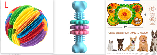 Indestructible TPR Dog Bone Chew Toy for Teeth Cleaning and Teething - Durable and Bite Resistant Pet Product